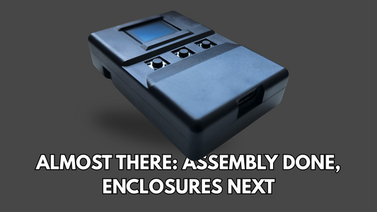 Assembly Progress, Charging Issue Solved, Enclosure Updates, and More