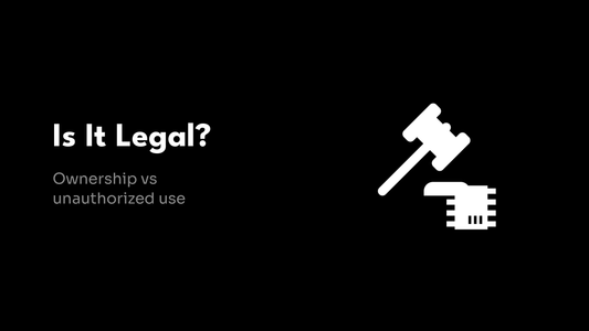 Is It Legal? - Ownership vs unauthorized use