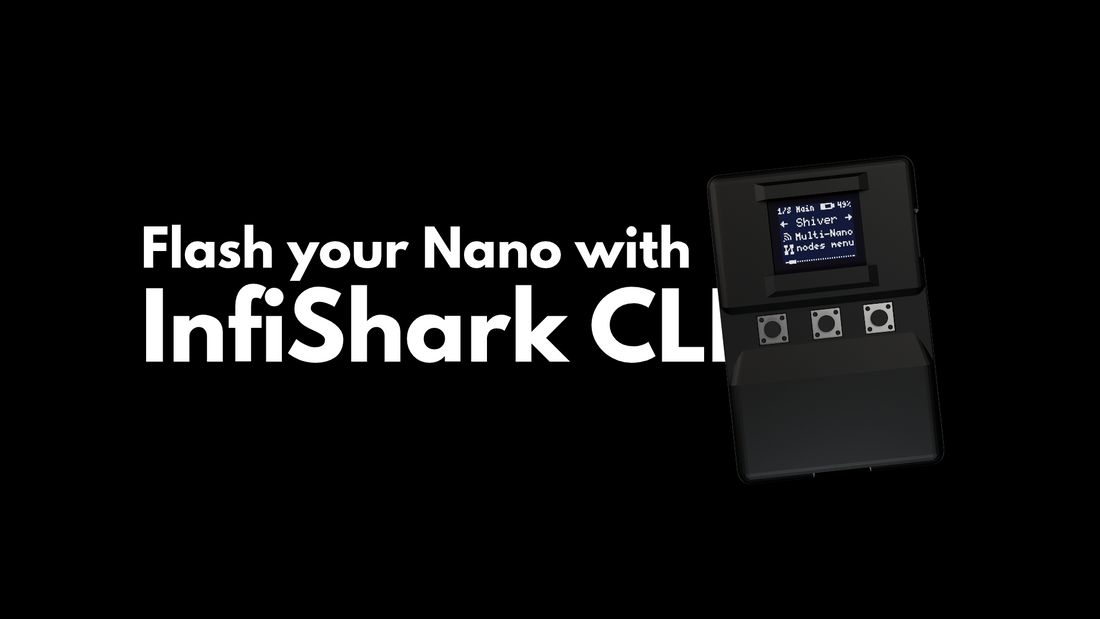 How To Update Your BLEShark Nano With InfiShark CLI Tool