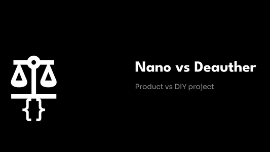 BLEShark Nano vs ESP8266 Deauther comparison