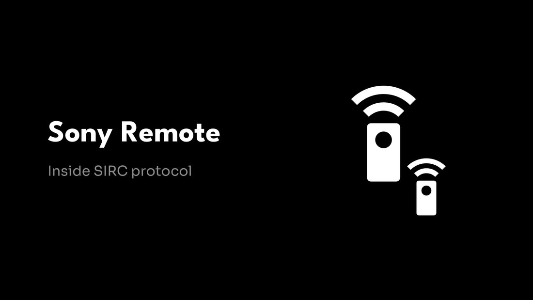 Sony Remote - Inside SIRC protocol