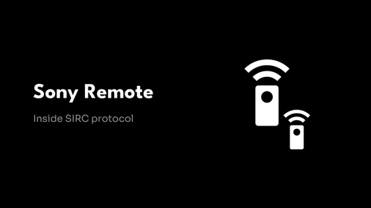 Sony Remote - Inside SIRC protocol
