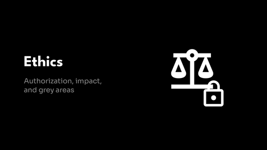 Security Research Ethics: Authorization, Impact, and the Grey Areas