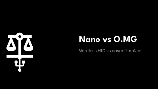 BLEShark Nano vs O.MG Cable comparison